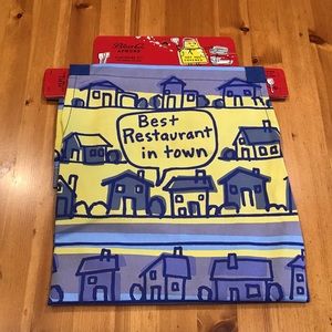 BEST RESTAURANT IN TOWN APRON - Blue Q Brand-NWT